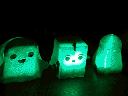 How to make Halloween Robot Ghosts